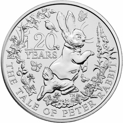 Peter Rabbit měďnikel 2022