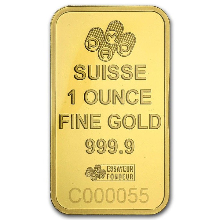 Barra Pamp Love Always 1 oz Oro