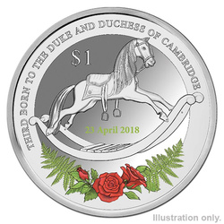 Royal Baby 1 oz SIlver 2018 Proof