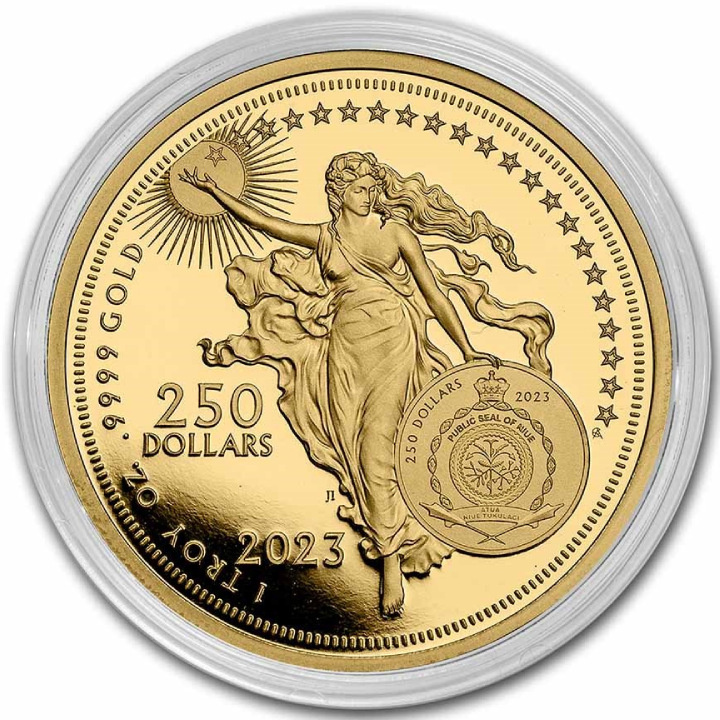 Niue: Icons of Inspiration - Thomas Edison 1 oz Gold 2023 Coin