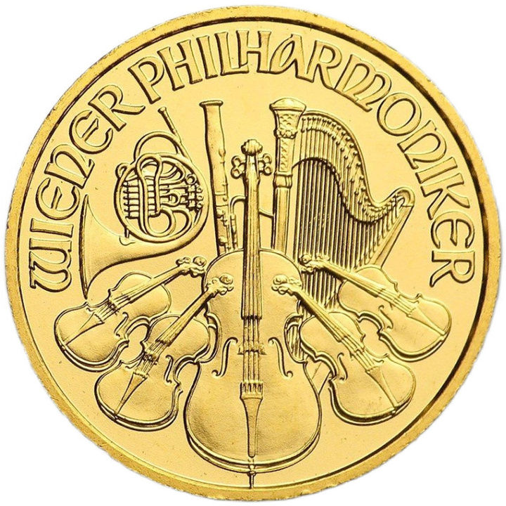 Goldmünze Wiener Philharmoniker 1/10 Unze Gold 2011