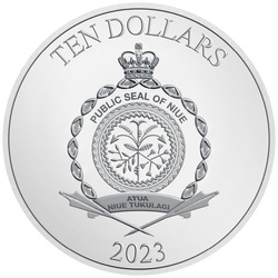 Niue: Star Wars - Return of the Jedi 40 rocznica filmu kolorowany 3 uncje Srebra 2023 Proof
