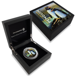 Haubenpinguin 2 oz Silber 2020 Proof