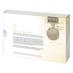 Set de 6 monede - 50 de ani ai Australian Honours System 2025 Proof