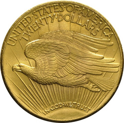 Saint-Gaudens Gold Double Eagle 20 dollars 1927