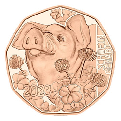 Lucky Pig 5 Euro Copper 2023