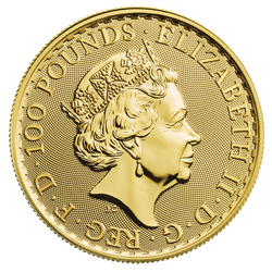 Britannia 1 uncja Złota 2021