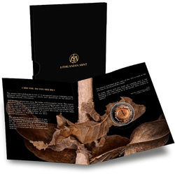 Niue: Vad Afrika – Látsz engem? Színes 1 dollár ezüst 2021 antik felület