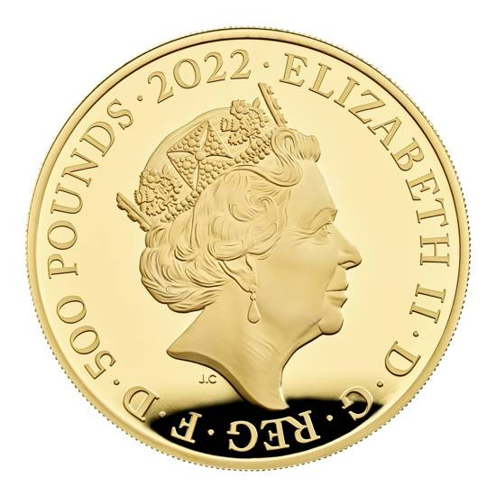 The 40th Birthday of HRH The Duke of Cambridge 5 uncji Złota 2022 Proof