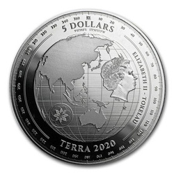 Tokelau: Terra 1 oz Silver 2020 Prooflike