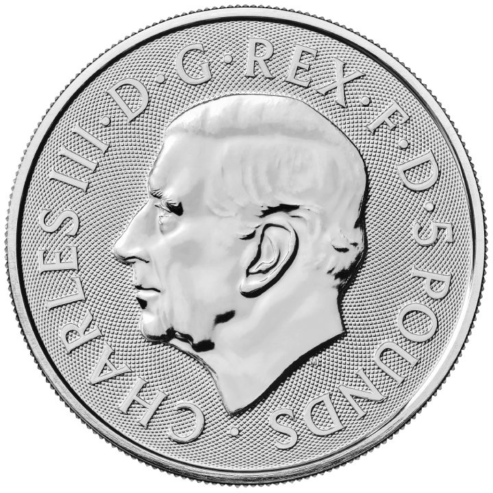 The Royal Tudor Beasts: The Greyhound of Richmond 2 oz Stříbra 2025