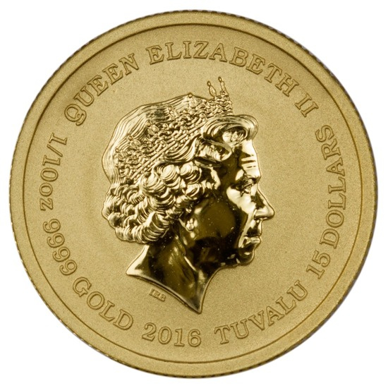 Pearl Harbor 75th Anniversary 1/10 oz Gold