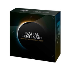 Wallal Centenary – Austrálie testuje Einsteinovu teorii 1 unce stříbra 2022 Proof Domed Coin