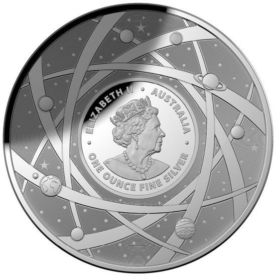 Earth and Beyond: Droga Mleczna 1 uncja Srebra 2021 Proof