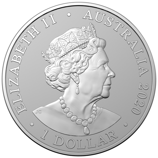 Las criaturas más peligrosas de Australia: Araña de espalda roja 1 oz Plata 2020