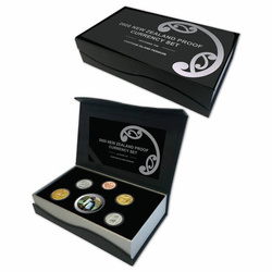 Ensemble New Zealand Proof Currency Pingouin à crête 2020 Proof