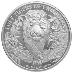 Cambodia: The Lost Tiger of Cambodia 1 uncja Srebra 2026