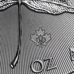 Kanadyjski Liść Klonowy 1 uncja Srebra 2014