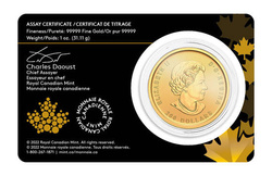 Canada Klondike : Ruée vers l'or - Recherche d'or 1 once d'or 2022