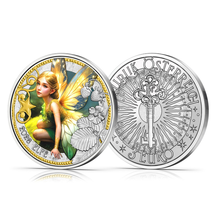 Mythical Creatures Elf 3 Euro Copper-Nickel 2026