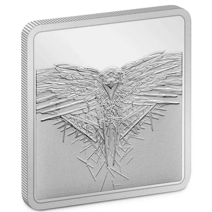 Game of Thrones - Three Eyed Raven 1 uncja Srebra 2022 Proof