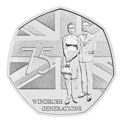 Zestaw 5 monet Wielka Brytania Miedzionikiel 2023 Commemorative Coin