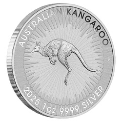 Australijski Kangur 1 uncja Srebra 2025