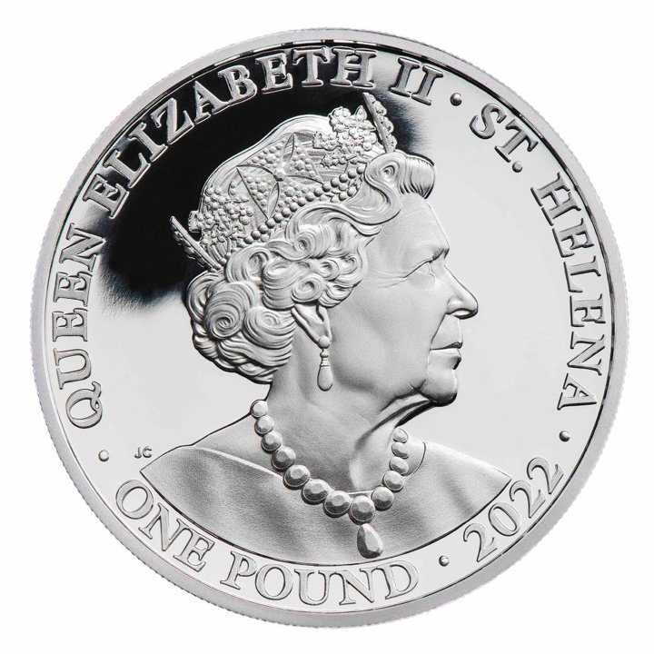 The Queen’s Virtues: Justice placcato in oro 1 oncia d'argento 2022 Proof