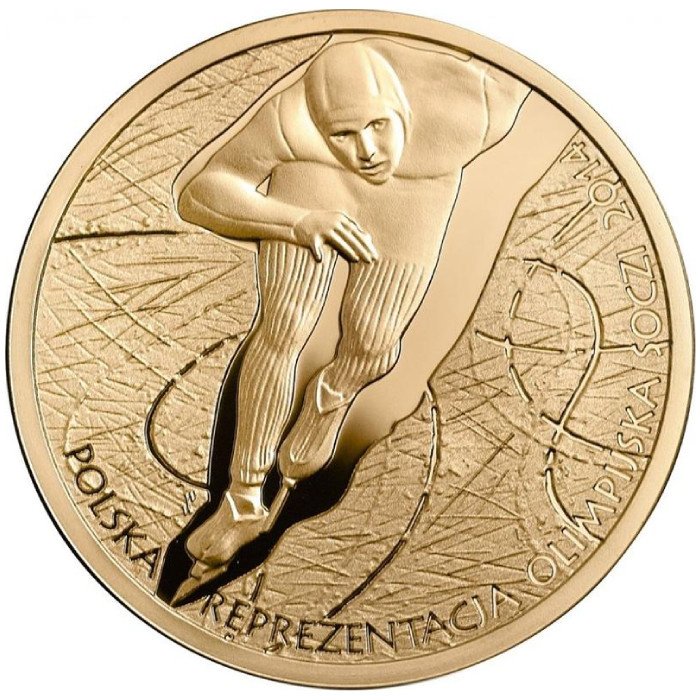 Polish Olympic Team – Sochi, 200 zloty, 2014, Proof