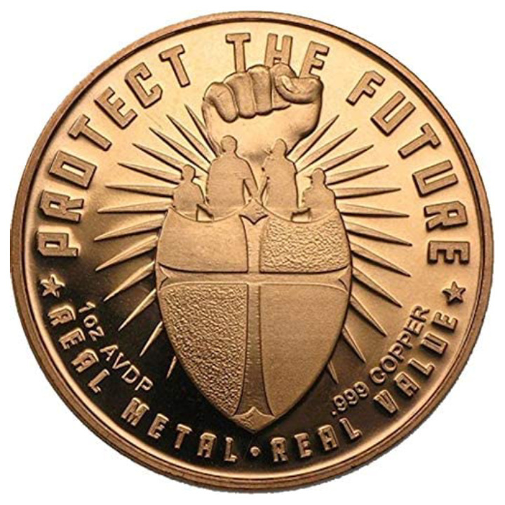 Protect The Future Planes & Tanks 1 uncja Miedzi
