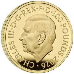 Royal Mint Lunar: Jahr des Pferdes 1 Unze Gold 2026 Proof