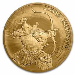 Corée du Sud : Chiwoo Cheonwang 1 once d'or 2022