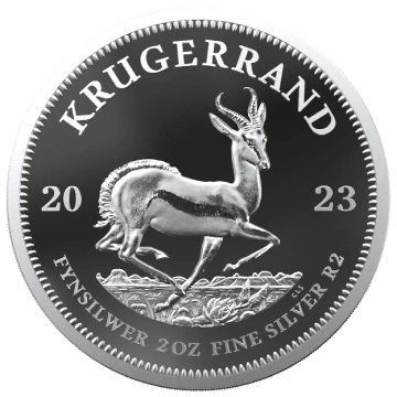 Krugerrand 2 uncia ezüst 2023 Proof