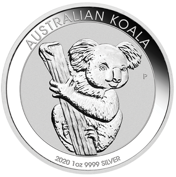 Koala 1 uncia ezüst 2020