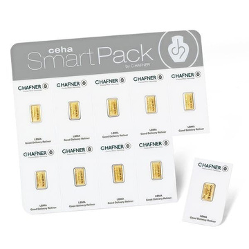 Aranyrudak 10 x 2g Smart Pack C.Hafner