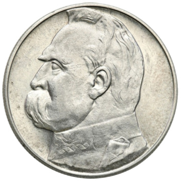 Lengyelország: 10 Złoty „Józef Piłsudski” Különböző évek (Ag.750 finomság)