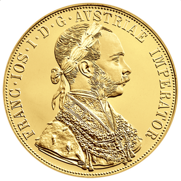 4 osztrák dukát 1915 „Quadruple” (vadonatúj)