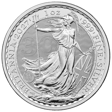Britannia 1 unciás ezüst érme 2027
