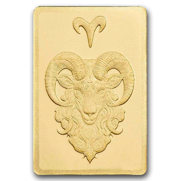 Pamp Zodiac rúd: Kos 0,5 gramm arany