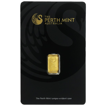The Perth Mint 1 g aranyrúd