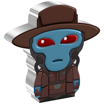 Niue: Star Wars – Cad Bane Chibi Coin, színezett, 1 uncia ezüst, 2022, Proof
