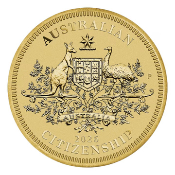 Perth Mint Australia: Ausztrál állampolgárság 1 dollár 2026 érme kártyában