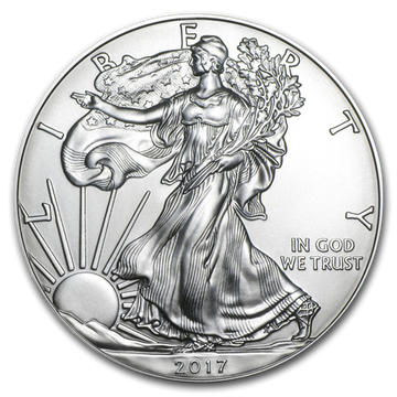Amerikai sas 1 oz ezüst 2017