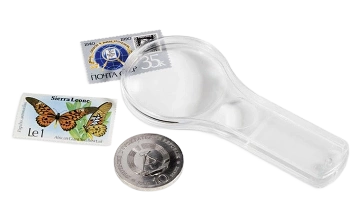 Leuchtturm - Akril nagyító 2,5-szeres és 5-szeres nagyítással