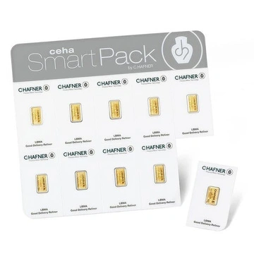 Aranyrudak 10 x 2g Smart Pack C.Hafner