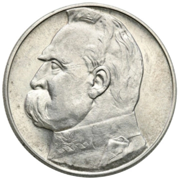 Lengyelország: 10 Złoty „Józef Piłsudski” Különböző évek (Ag.750 finomság)