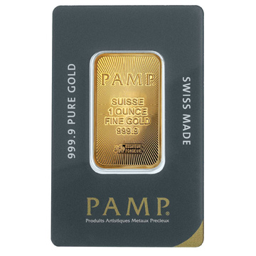 PAMP Suisse aranyrúd 1 oz arany új