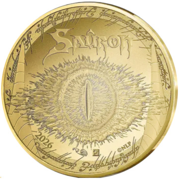 Aranyérme Lord of the Rings: The Eye of Sauron 3,5 g arany 2026
