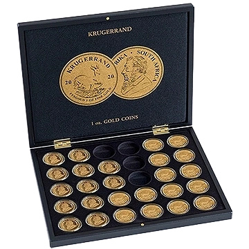 Leuchtturm - Cassetta Krugerrand 30 x 1 oncia d'oro