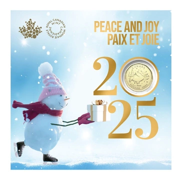 Set Canada: Set regalo natalizio 5 monete 2025